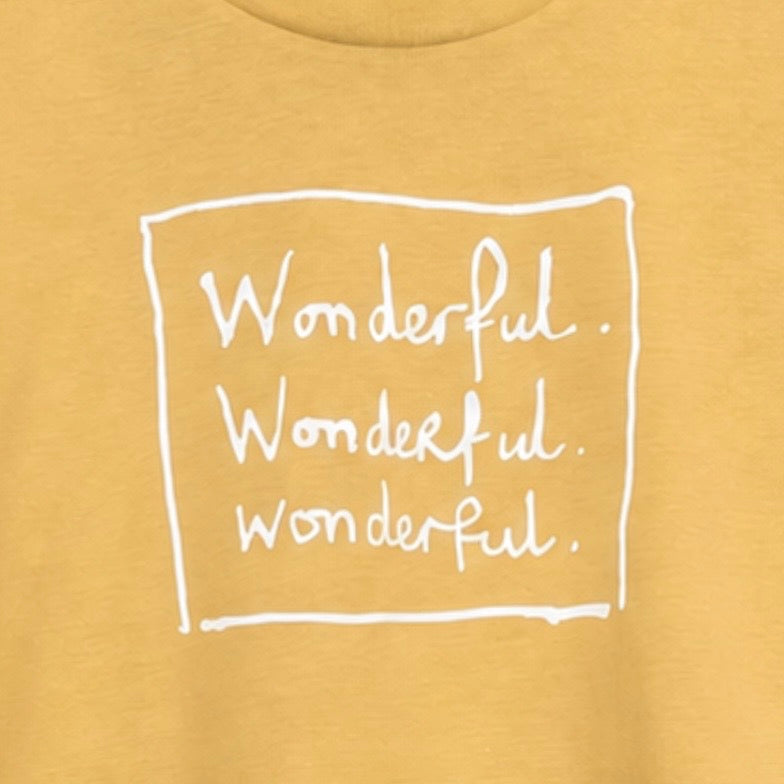 Wonderful T-shirt in Lemon