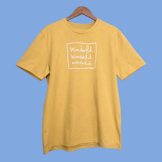 Wonderful T-shirt in Lemon