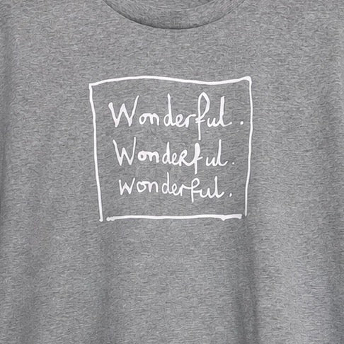 Wonderful T-shirt in Grey