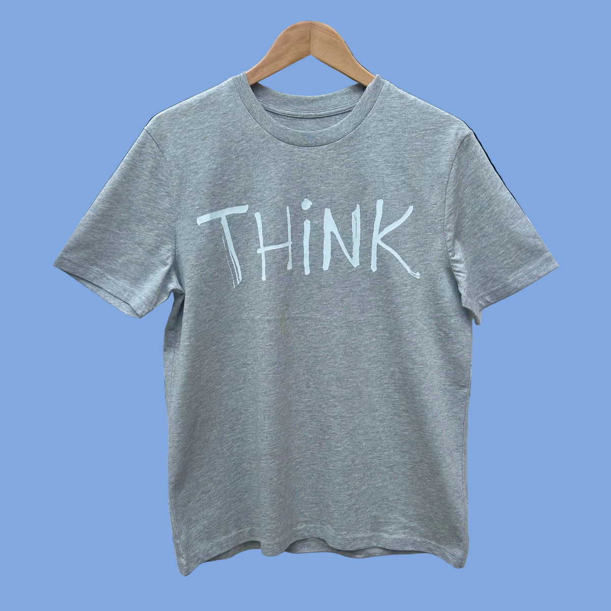 Think Short Sleeve T-shirt in Grey