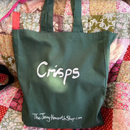 Crisps Tote Bag in Green